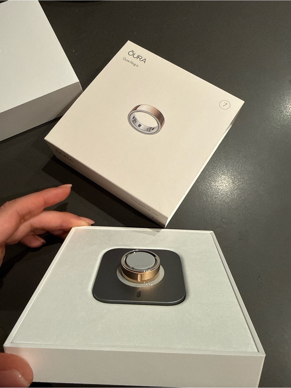 Brand New Oura Ring Gen 4 in Size 7 - Rose Gold